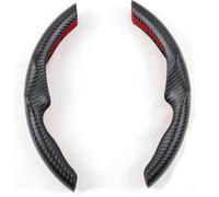 Car Interior Coprivolante Per Auto Per Tesla Per Modello 3 Pannello Di Rivestimento Per Auto Copri Pomello Cambio Per Modello Y Adesivo Interno Whift Interni Auto(Steering wheel cover)