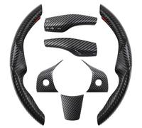 Car Interior Coprivolante Per Auto Per Tesla Per Modello 3 Pannello Di Rivestimento Per Auto Copri Pomello Cambio Per Modello Y Adesivo Interno Whift Interni Auto(7PCS)