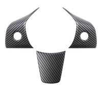 Car Interior Coprivolante Per Auto Per Tesla Per Modello 3 Pannello Di Rivestimento Per Auto Copri Pomello Cambio Per Modello Y Adesivo Interno Whift Interni Auto(3PCS)