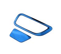 Car Interior Guanti Styling Auto Maniglia Scatola Copertura Fibbia Adesivo Rivestimento Vano Portaoggetti Per Ford Per Focus 4 MK4 2019-2022 LHD Auto Pulsante Adesivo(Blu)