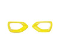 Car Interior Modanatura Per Dodge Per Charger Per Scat Per Pack Per Daytona 2015-2020 Adesivi Per Decorazione Griglia Anteriore Presa D'aria Per Auto Trim Accessori(Giallo)