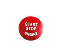 Car Interior Per BMW 1 2 3 5 7 Serie X3 X4 X5 X6 F Telaio F01 F10 F30 F34 F15 F16 F82 F83 Auto Start Arresto Pulsante Motore Anello Adesivo Copertura Auto Pulsante Adesivo(Rosso)