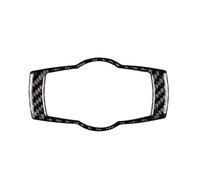 Car Interior Per BMW E90 E92 E93 Serie 3 320i 325i 2005-2012 Adesivo Decorativo Cornice Interruttore Fari In Fibra Carbonio Interni Auto Decorazione Interni Auto(Black)