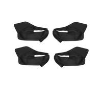 Car Interior Per Jeep Per Renegade 2015 2016 2017 4 pz Car Styling In Pelle Microfibra Porta Interna Bracciolo Pannello di Copertura Adesivo Trim Auto Trim accessori (Colore : Nero)