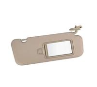 Car Interior Sun Visor Pannello Specchio Grigio Beige Ombra Guida Sinistra Per Hyundai Per Elantra AD 2016 2017 2018 2019 auto visiera parasole interna(Beige Right)