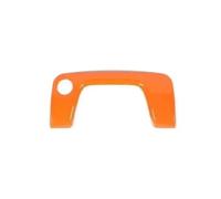Car Interior Trim Strips Auto Bracciolo Box Foro Di Blocco Decorazione Della Copertura Per Jeep Per Wrangler JL Per Gladiator JT 2018 2019 2020 2021 2022 2023 2024 2025(Orange)