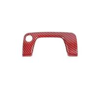 Car Interior Trim Strips Auto Bracciolo Box Foro Di Blocco Decorazione Della Copertura Per Jeep Per Wrangler JL Per Gladiator JT 2018 2019 2020 2021 2022 2023 2024 2025(Red carbon fiber)