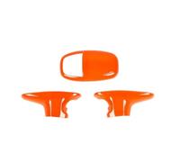 Car Interior Trim Strips Per Per Challenger 2015 Up Per Durango 2018 Leva Del Cambio Per Auto Copertura Decorativa Per Testa Superiore(Orange)
