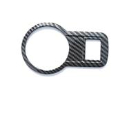 Car Interno Adesivo Per Cruscotto Auto In Fibra Di Carbonio Per VW Per Polo 2011 2012 2013 2014 2015 2016 2017 2018, Rivestimento Leva Cambio(14-18 years ONLY LHD 14)