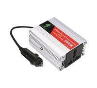 Car Inverter Adapter - Portable 300W Charging Converter | Compact Lightweight Solar Energy Transformer with Cooling Fan, Safety Fuse, Quick-Connect Plug for SUV, Sedan, Pickup, Campervan, Of Roading