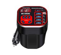 Car Inverters Outlet, Cup Holder Inverter, Auto Plug Adapter, Charging Accessory, Portable Compact Ideal for Cars Trucks, Automotive Electronics and Replacement Parts