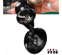 Car Joystick Starter,Car One-Button Start Rocker,Push Start Button Joystick,Car Push to Start Button Rocker,Car Engine Start Stop Button Joystick (Black)