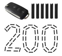 Car Key Blank Fixing Pin 200 Pieces - Secures Remote Key In Place | Vehicle Mounting Latch Split Pin 1.6x0.8cm | For Workshop Garage Overlanding Offroad Truck Sedan SUV RV Trailer, Sturdy Bolt Reliabl