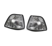 Car Laterale Indicatore Coppia Indicatori Direzione Lenti Bianche Di Ricambio Per BMW E36 318i 328i Per M3(Left and right)