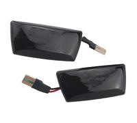Car Laterale Indicatore Indicatore Direzione Dinamico Laterale A LED Segnalazione Per Opel Per Adam Per Astra H Per GTC Per VXR Per Corsa D(Dynamic Smoked Black)