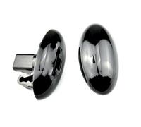 Car Laterale Indicatore Posizione Laterale Dinamica A LED Lampeggiante Per Peugeot 307 206 607 407 1007 107 207(Smoky black)
