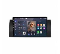 Car Lettore Multimediale Car Stereo per BMW 5 E39 E53 X5 1995-2006 Bluetooth, Ips Touchscreen Radio con Siri/Vocale/Gps Navigazione/Musica Online/Mirror Link, 8 Nucleo 6G+128G