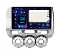 Car Lettore Multimediale Car Stereo per Honda Jazz 1 GD 2001-2008 Radio con Bluetooth Vivavoce, con Hd Touch Screen Supporta Navigazione, Bluetooth, 8 Nucleo 4G+64G