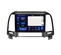 Car Lettore Multimediale Car Stereo per Hyundai Santa Fe 2 2006-2012 Radio Bluetooth/Wifi Stereo, Controllo Del Volante, Fm Controller Volante Bluetooth, 8 Nucleo 6G+128G