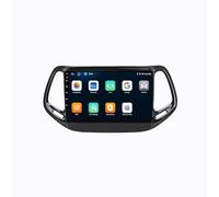 Car Lettore Multimediale Car Stereo per Jeep Compass 2 MP 2016-2019 Radio Bluetooth/Wifi Stereo, Controllo Del Volante, Fm Controller Volante Bluetooth, 4 Nucleo 1G+16G