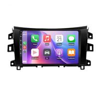 Car Lettore Multimediale Car Stereo per Nissan NAVARA Frontier NP300 2016-2018 Bluetooth, Ips Touchscreen Radio con Siri/Vocale/Gps Navigazione/Musica Online/Mirror, 4 Nucleo 4G+64G