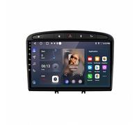 Car Lettore Multimediale Car Stereo per Peugeot 408 for Peugeot 308 308SW Ips Touchscreen, Auto Stereo Radio con Bluetooth/Gps/Controllo Vocale/Mirror Link/Aux, 8 Nucleo 6G+128G