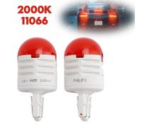 Car Light LED-Red Ultinon Pro3000 W21/5W 11066 U30R Per PHILIPS A7
