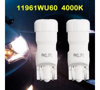 Car Light LED-T10 Ultinon Pro6000 W5W 11961WU60 4000K Per PHILIPS T9
