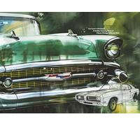 Car Lover’s Christmas: A Holiday Coloring Book of Classic, Vintage & Muscle Rides