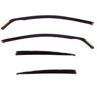 Car Lux AR04741 - Deflettori d'aria antivento per i finestrini anteriori e posteriori (kit da 4 pezzi) per Passat B8 Variant dal 2014 fino ad oggi