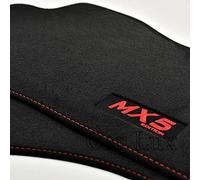 Car Lux AR05858 - Tappetini auto su misura in velluto per Mazda MX5 RF ND (dal 2015) Rosso