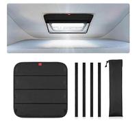 Car Magnetic Rv Window Shade, Foldable 4 Layer Thickening Blackout Covers Self-adhesive Sun Visor for Rvs Campers Travel Trailers(16.25 X 16.25")