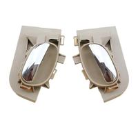 Car Maniglia Porta Interna Per PEUGEOT 206 207 206cc Per Citroen C2 Car Styling Coppia Chrome Beige All'interno Maniglia Interna Della Porta Sinistra Destra