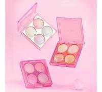 CAR MELA - Moment 4-Color Highlighter Palette - 2 Colors 02# Good Luck - 12g