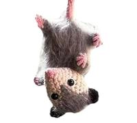 Car Mice Charm - Acrylic Flat 2D Ornament, Bright Vivid Colors, Smooth Edge Craftsmanship, Lightweight Hanging Pendant, Cute Decorative Accessory, Eye-Catching Interior | Rearview Mirror Decor