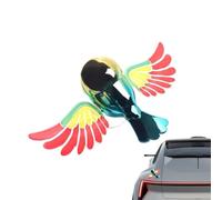 Car Mirror Decor - Rearview Mirror Decor, Wind-Powered Cute Weatherproof, Car Dashboard Decorr Mirrorr Accessories for Automotive Truck RV SUV Motorcycle Hood Roof Trunk Helmet Men Women
