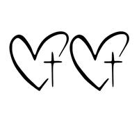 Car Mirror Stickers - Decorative Heart Shape Sticker, Styling Gear for Decorating, Self Adhesive Label, Vehicles Trailer Piece with Glossy Finish, Automotive Sedan Tool for Decorating and Identifying