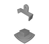 Car Mount Adapter for iPhone 6 Plus Compatible with Case-Mate Folio and Just