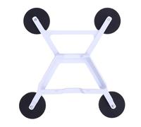 Car Mount, for Mini White Aluminum Alloy Dish Antenna Mounting Bracket Vehicles RVs Sturdy Construction High Load Bearing Simple Installation Versatile Use
