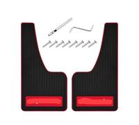 car mud flaps, Parafanghi universali for auto, parafanghi anteriori e posteriori in PP, compatibili con auto, SUV, fuoristrada, camion, accessori for auto,for No Need to Drill Holes Set of 4(2pcs Lar