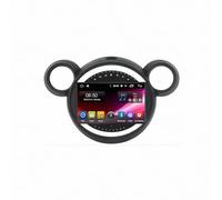 Car Multimedia Radio per BMW Mini 2011-2014 Schermo Touch Portatile Wireless di Backup con Bluetooth Wifi, Controllo Vocale, Aux, Mirror Link, Comandi Al Volante, 8 Nucleo 4G+64G