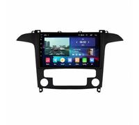Car Multimedia Radio per Ford S Max S-MAX 2007-2015 Bluetooth, Ips Touchscreen Radio con Siri/Vocale/Gps Navigazione/Musica Online/Mirror Link, Telecamera, 4 Nucleo 4G+64G