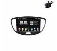 Car Multimedia Radio per Hyundai i10 2010-2013 Ips Schermo Tattile Supporto Gps Navigatore Wireless Radio Carplay Android Auto Wifi Dab+ Bluetooth Dsp, 8 Nucleo 8G+256G