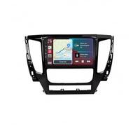 Car Multimedia Radio per Mitsubishi Pajero Sport 2016-2018 Telecamera di Backup, Stereo Auto con Navigazione Gps, Controllo Vocale, Schermo Touch, Bluetooth, 4 Nucleo 2G+32G