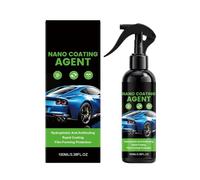 Car Nano Coating Spray, 100ml Waterless High Gloss Protector, Long Lasting Auto Paint Sealant, Scratch Resistant Shine Agent, for Sedan SUV RV Motorcycle ATV Detailing Garage Use
