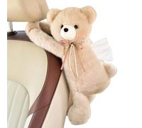 Car Napkin Holder Soft Space-Saving Plush Funny Decor Animals