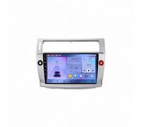 Car Navigation Car Radio per Citroen C4 LA LC C-Triomphe C-Quatre 2004-2014 Ips Schermo Tattile Supporto Gps Navigatore Wireless Radio Carplay Android Auto Wifi Dab+ Bluetooth, 8 Nucleo 8G+256G