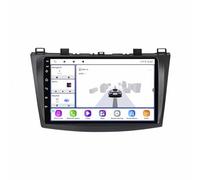 Car Navigation Car Radio per Mazda 3 2010-2013 Bluetooth, Ips Touchscreen Radio con Siri/Vocale/Gps Navigazione/Musica Online/Mirror Link, 4 Nucleo 1G+32G