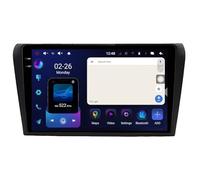Car Navigation Car Radio per Mazda 3 bk maxx axel 2004-2009 Bluetooth, Ips Touchscreen Radio con Siri/Vocale/Gps Navigazione/Musica Online/Mirror Link, 4 Nucleo 4G+64G