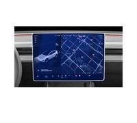 Car Navigation Pellicola Protettiva Per Tesla Per Modello Y Per Refresh 2026 Pellicola Di Vetro Temperato Protezione HD Matte Bluelight Schermo Posteriore Controllo Centrale(Bluelight Front 16in)